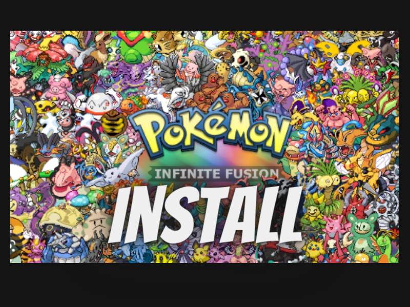 how to download pokemon infinite fusions on mac
